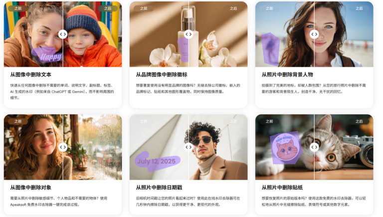 Apeaksoft Free Watermark Remover 产品图 1