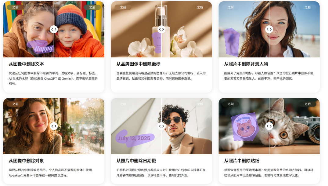 Apeaksoft Free Watermark Remover 产品图 1