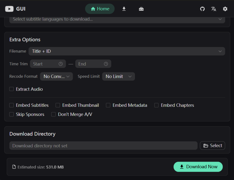 yt-dlp GUI 产品图 6