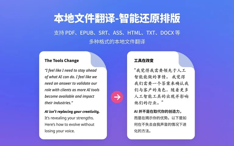 沉浸式翻译 产品图 2